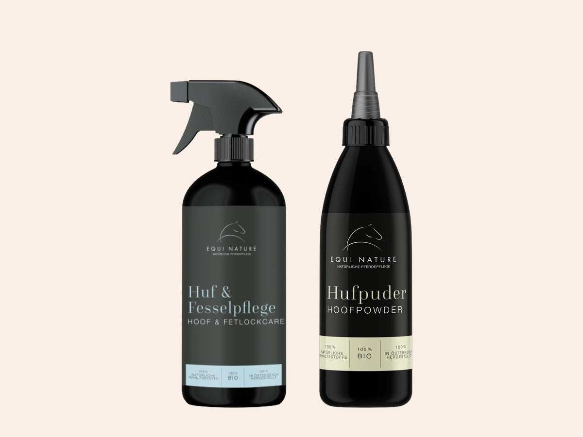 Huf Bundle: Huf & Fesselpflege und Hufpuder