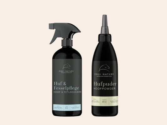 Huf Bundle: Huf & Fesselpflege und Hufpuder